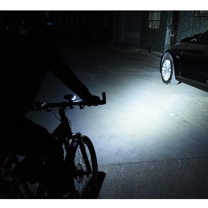 350Lm Waterproof Bike Light With Speaker & Stopwatch