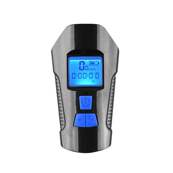 350Lm Waterproof Bike Light With Speaker & Stopwatch