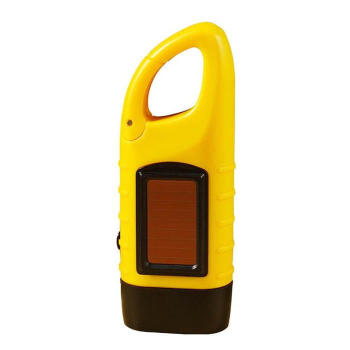Outdoor Solar Hand-Crank Led Flashlight