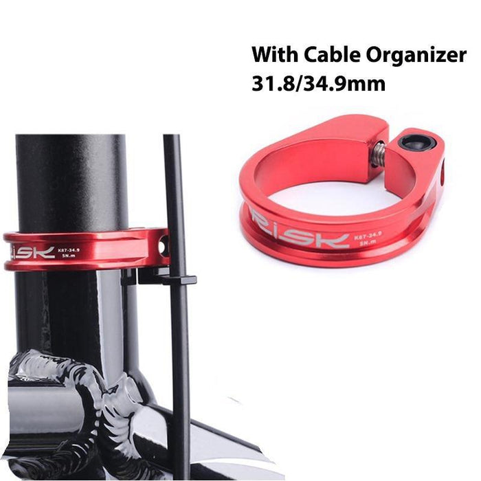 Aluminum Seatpost Clamp For 31.8Mm Bikes