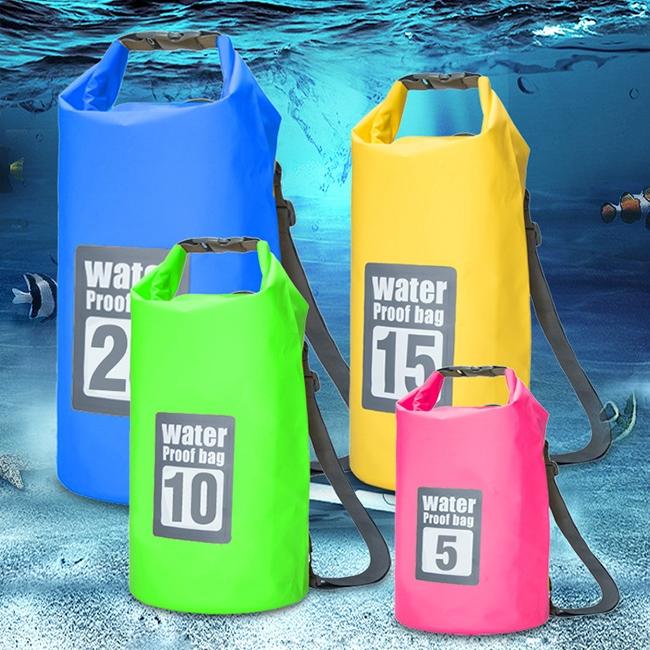Waterproof Dual Shoulder Strap Dry Bag 50L Capacity