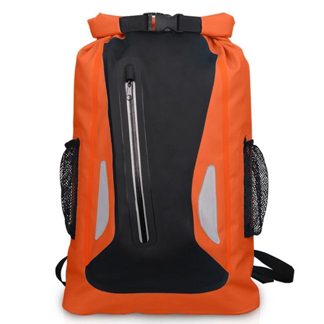 25L Outdoor Waterproof Dual Shoulder Strap Dry Bag Pvc Barrel Design