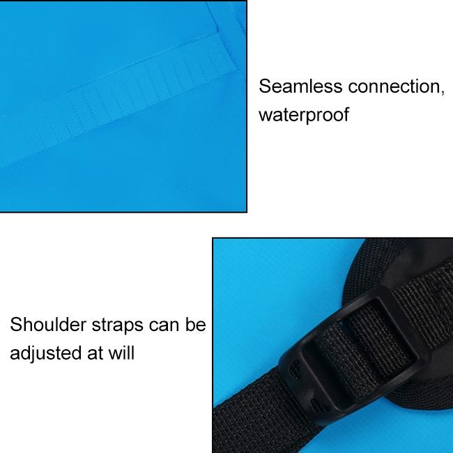 25L Outdoor Waterproof Dual Shoulder Strap Dry Bag Pvc Barrel Design