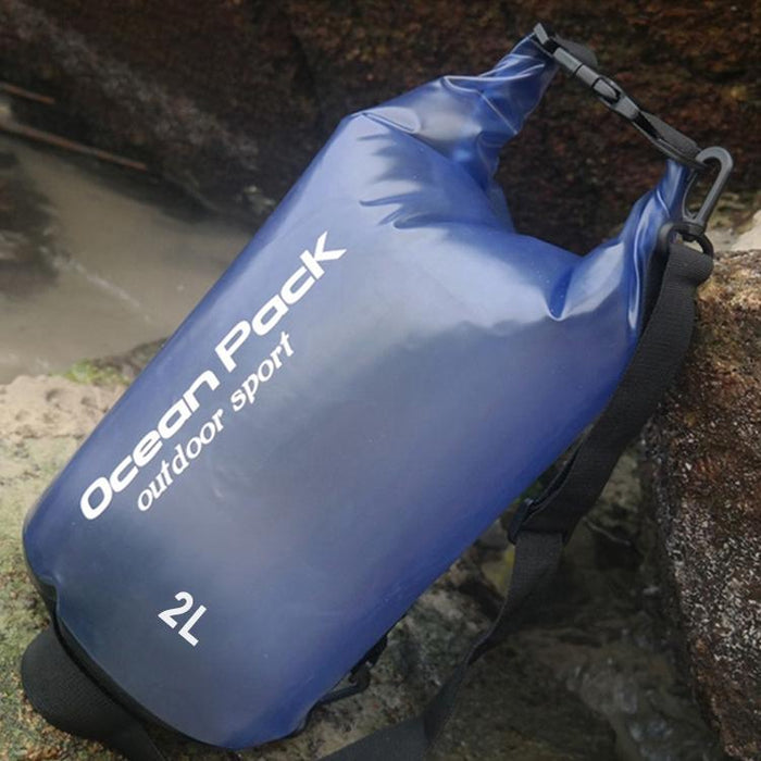 Waterproof Outdoor Dry Bag Pvc Barrel Dry Sack 50L Capacity