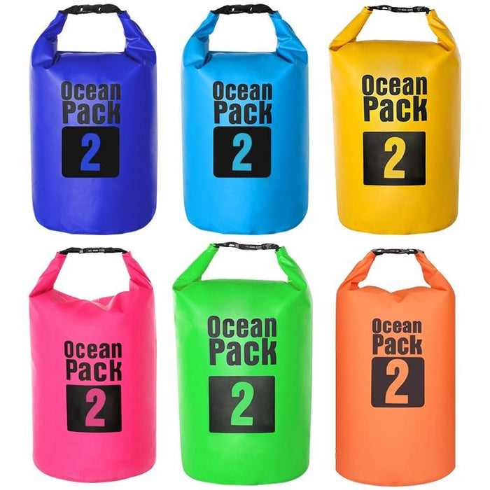 Waterproof Outdoor Dry Bag 2L Pvc Barrel Bag For Ultimate Protection