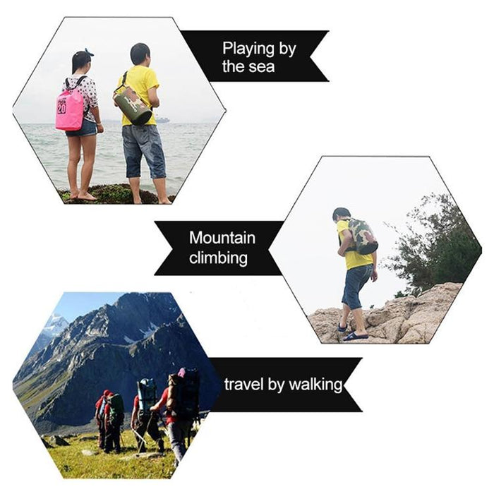 Waterproof Outdoor Dry Bag 2L Pvc Barrel Bag For Ultimate Protection