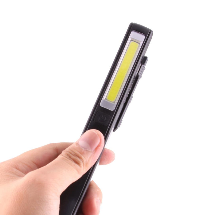 90° Rotatable Magnetic Pen Clip Work Light 2 Modes 100Lm Brightness