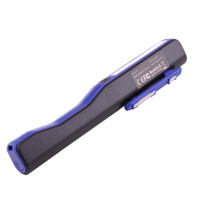 90° Rotatable Magnetic Pen Clip Work Light 2 Modes 100Lm Brightness