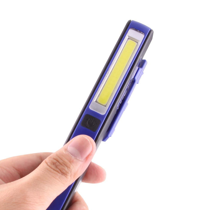 90° Rotatable Magnetic Pen Clip Work Light 2 Modes 100Lm Brightness