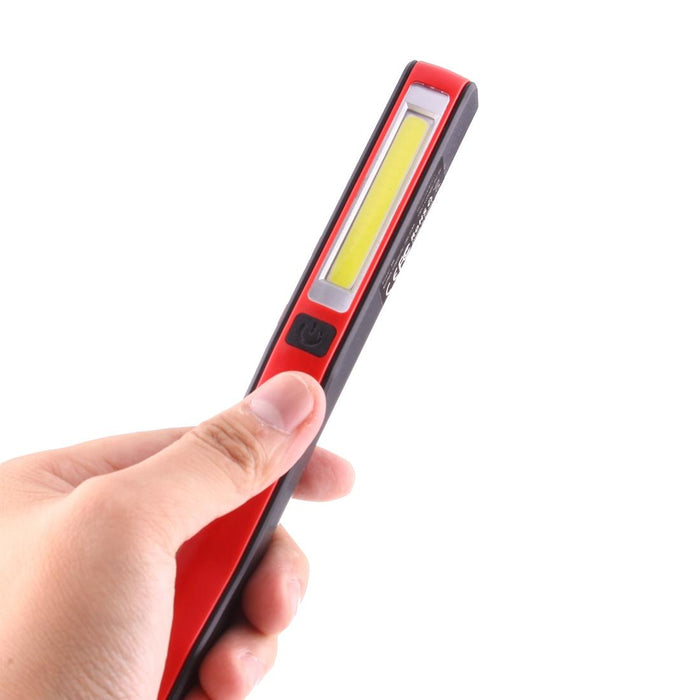 90° Rotatable Magnetic Pen Clip Work Light 2 Modes 100Lm Brightness