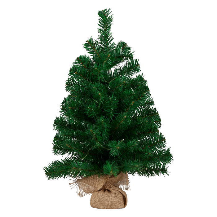 61Cm Pre-Lit Tabletop Christmas Tree
