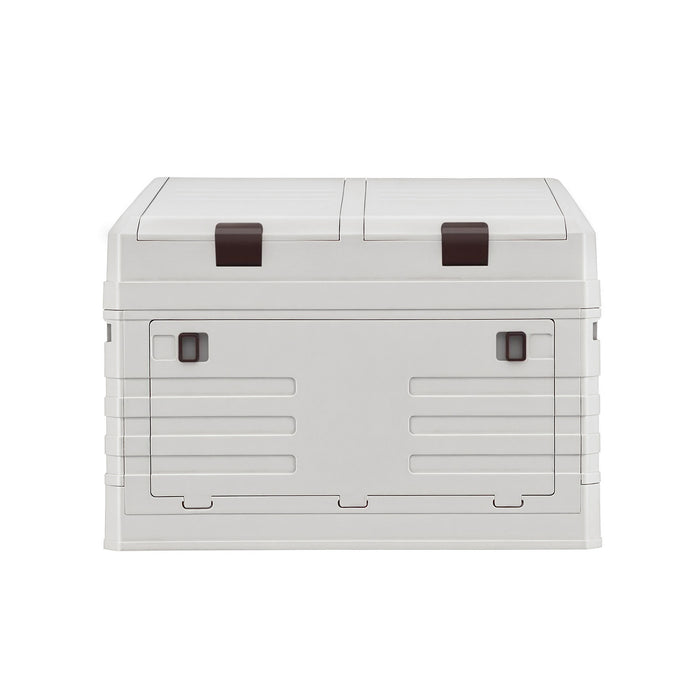 60L Outdoor Storage Box Foldable Camping Collapsible Bins Organizer