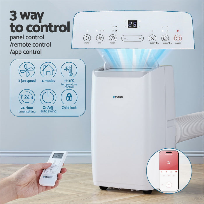 Portable Air Conditioner Dehumidifier Fan 14000Btu