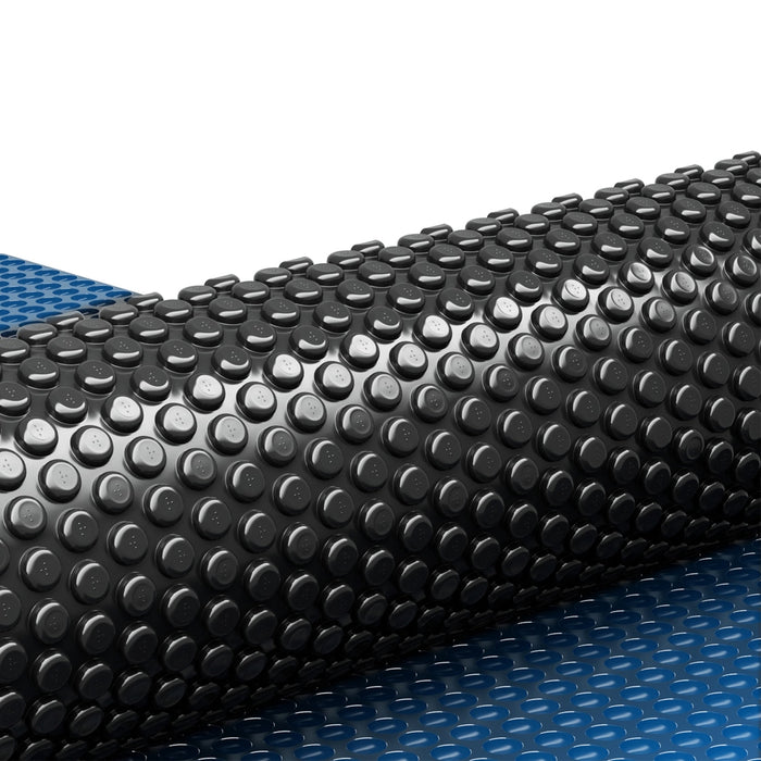 Pool Cover 600 Micron 9.5X5M Swimming Pool Solar Blanket Blue Black