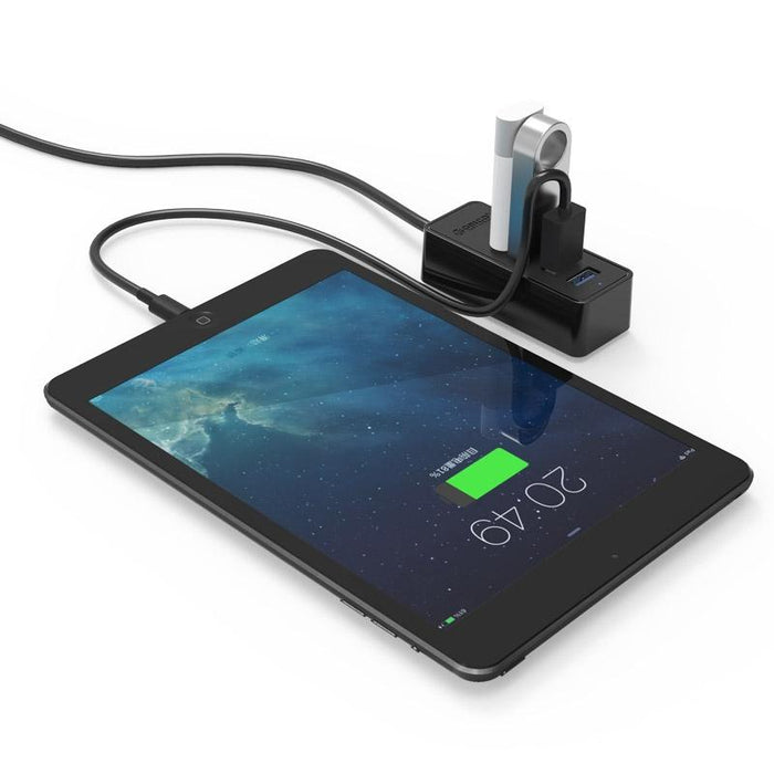 4-Port Usb 3.0 Desktop Hub With Micro Usb Cable