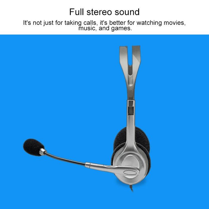 3.5Mm Dual Plug Stereo Headset