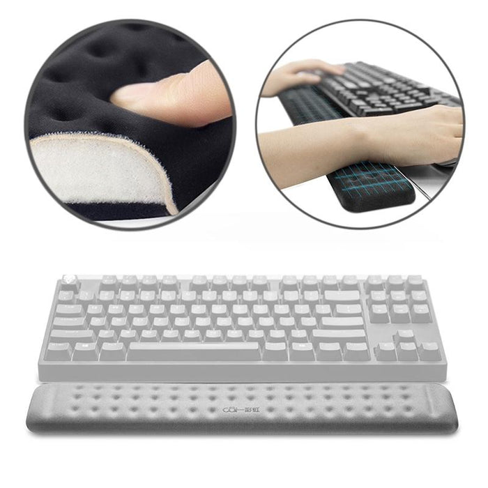 Memory Foam Keyboard Wrist Rest & Mouse Pad