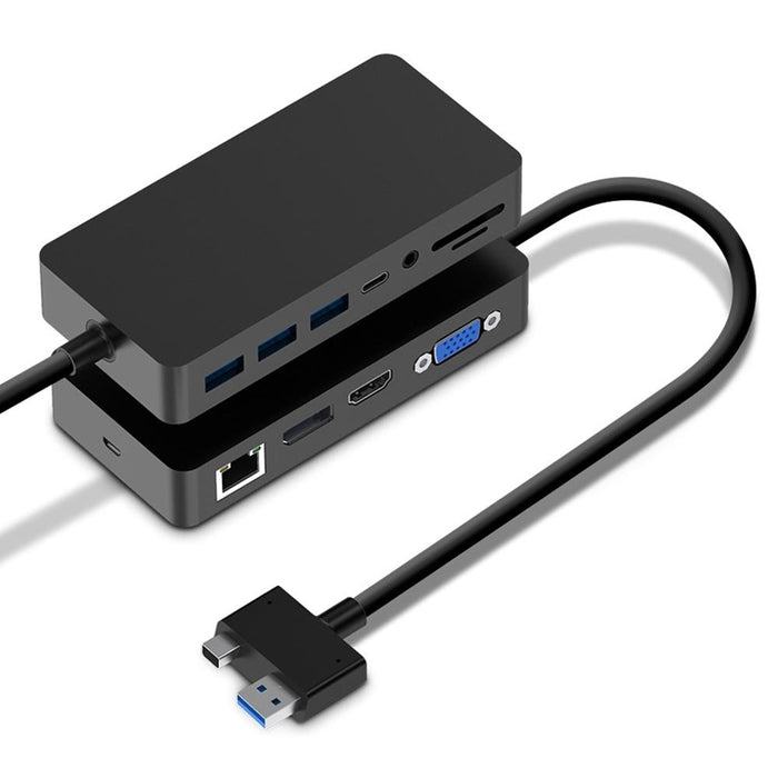 11-In-1 Rj45 / Usb 3.0 Hub For Surface Pro 5 / 6