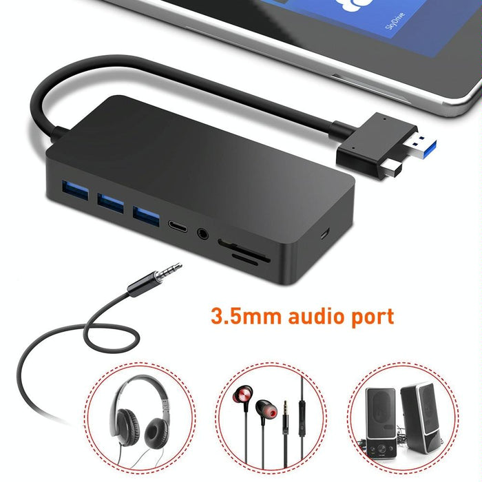 11-In-1 Rj45 / Usb 3.0 Hub For Surface Pro 5 / 6