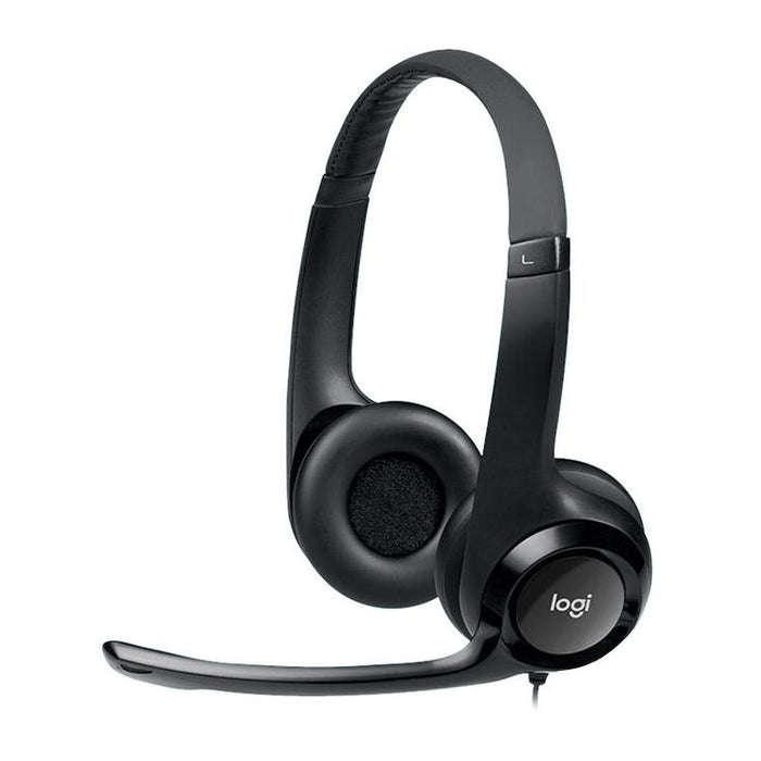 Usb Wired Headset With Noise-Cancelling Mic