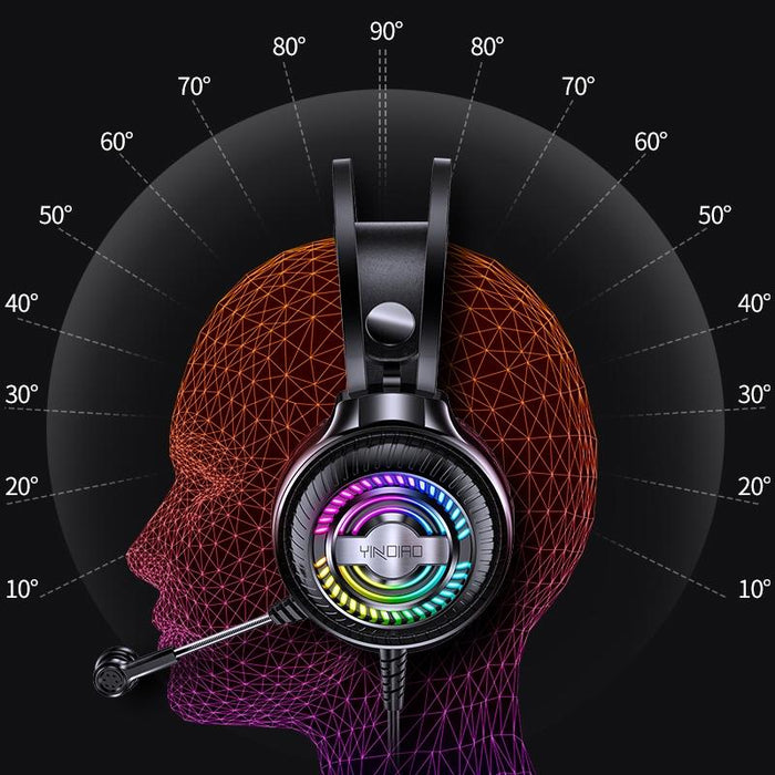 Q4 Wired Gaming Headset With Mic Dual 3.5Mm + Usb
