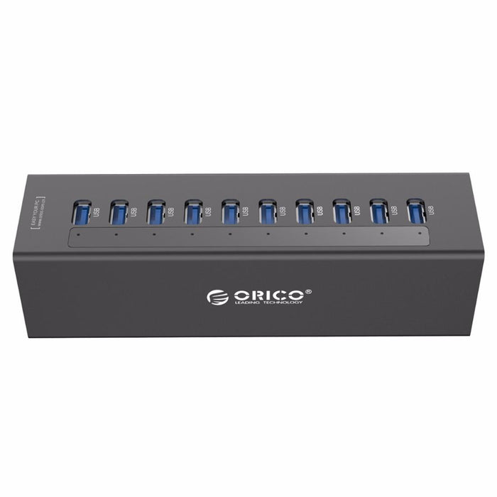 10-Port Usb 3.0 Hub With Power Adapter