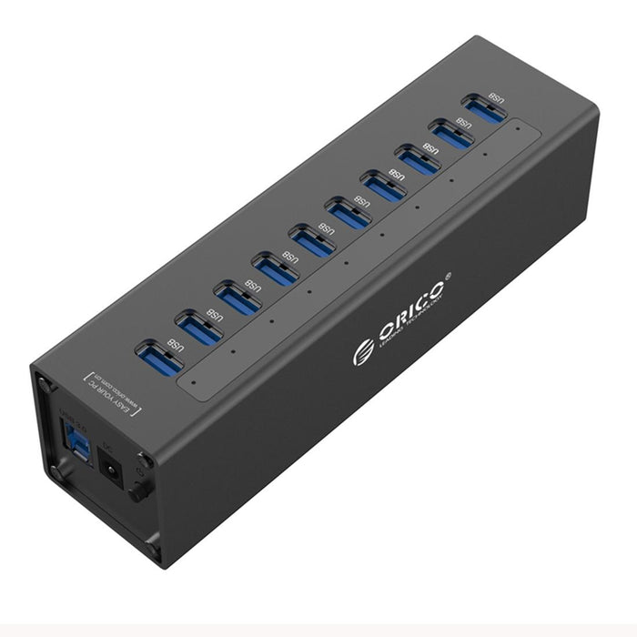10-Port Usb 3.0 Hub With Power Adapter