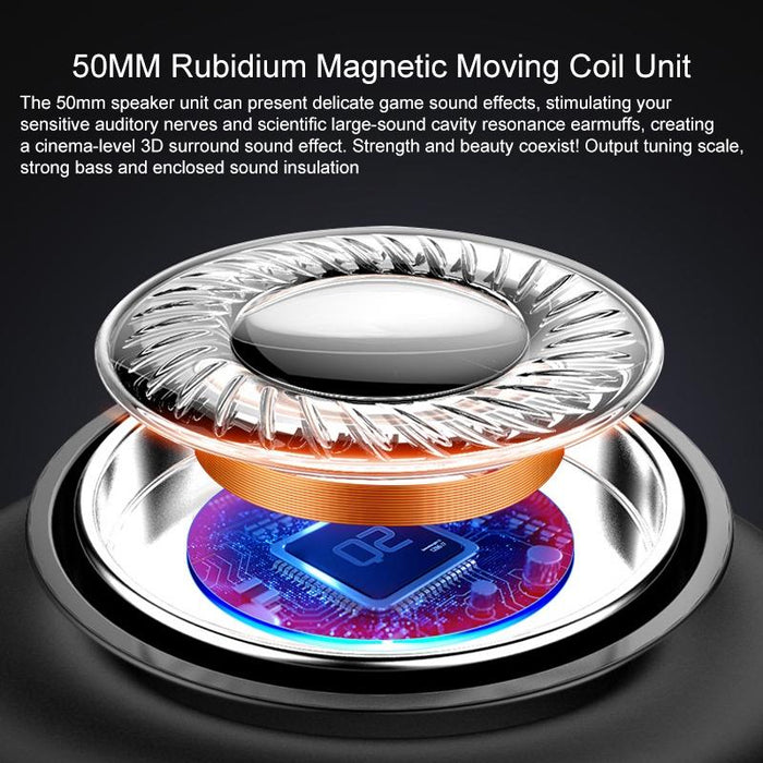 Usb + Dual 3.5Mm Wired Gaming Headset With Mic & Rgb Light