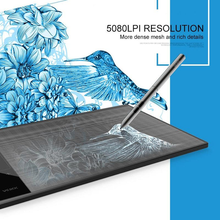 10X6 Inch Smart Touch Graphic Tablet With Type-C Interface