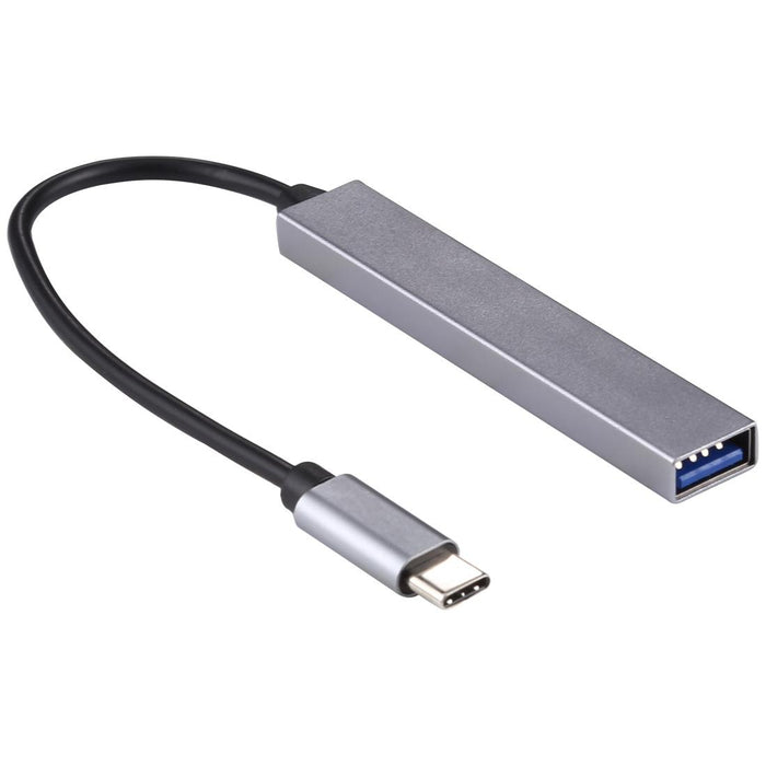 4-Port Usb-C Hub Adapter With Usb 3.0