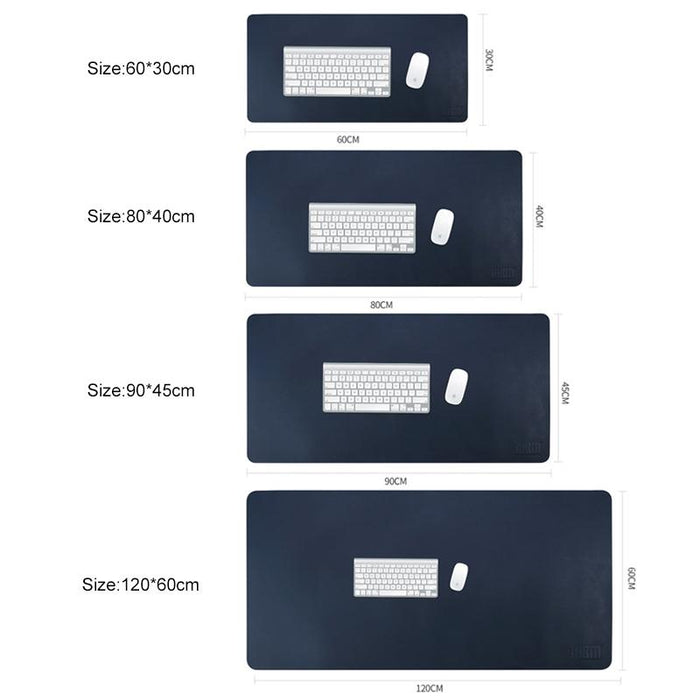 Large Non Slip Pu Leather Mouse Pad 60 X 30Cm