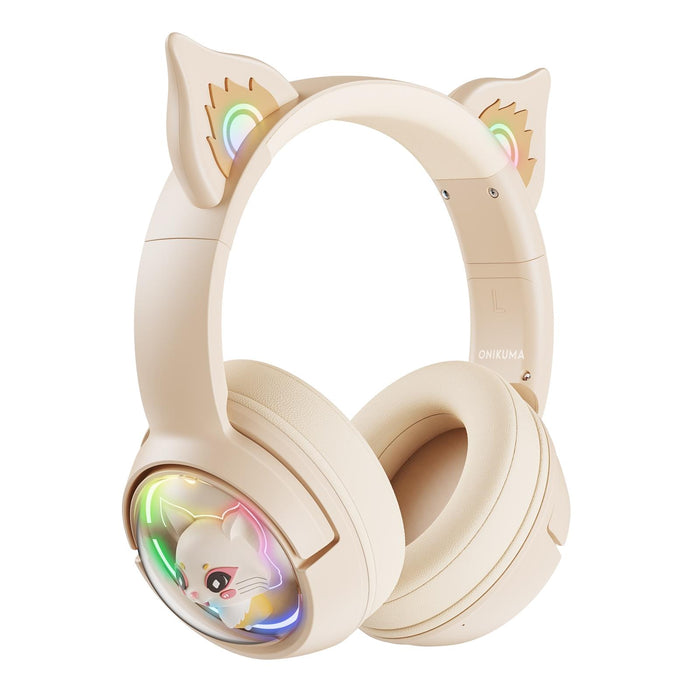 Wireless Cat Ear Bluetooth Headset Usb-C