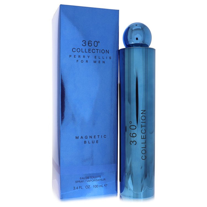 Ellis 360 Collection Magnetic Blue By Perry Ellis For Men-100 Ml