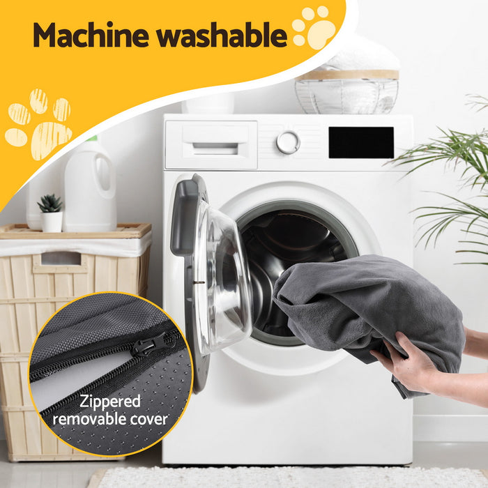 Pet Bed Plush Soft Cushion Egg Crate Large Sofa Platform Removable Washable