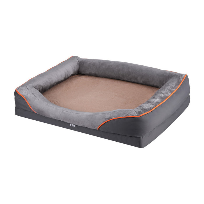 Pet Bed Orthopedic Washable Dog Bed Plush Fleece Sofa Cushion Mat