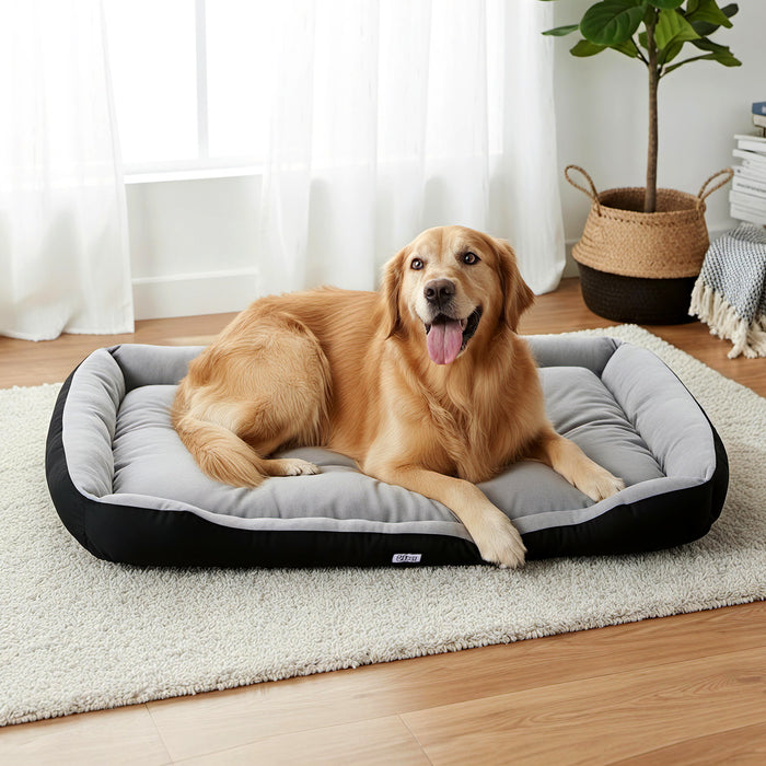 Pet Bed Dog Bed Soft Pp Cotton Mat Sleeping Comfy Cushion Washable Extra Large
