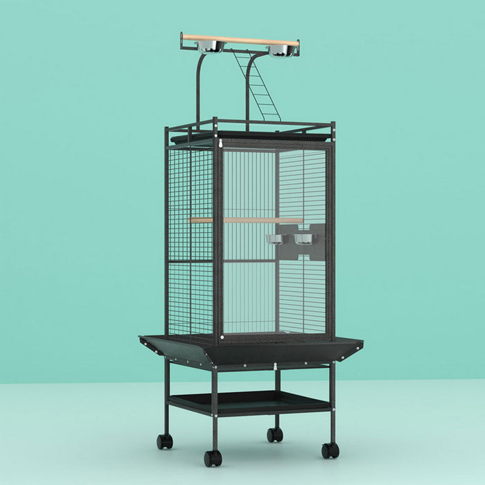 155Cm Durable Parrot Aviary Stand