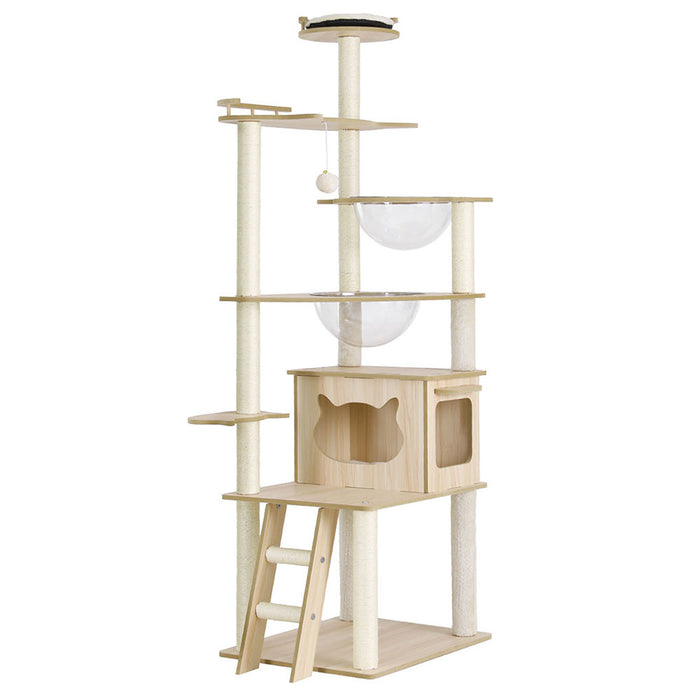 Multi Level Scratching Tower  For Cat