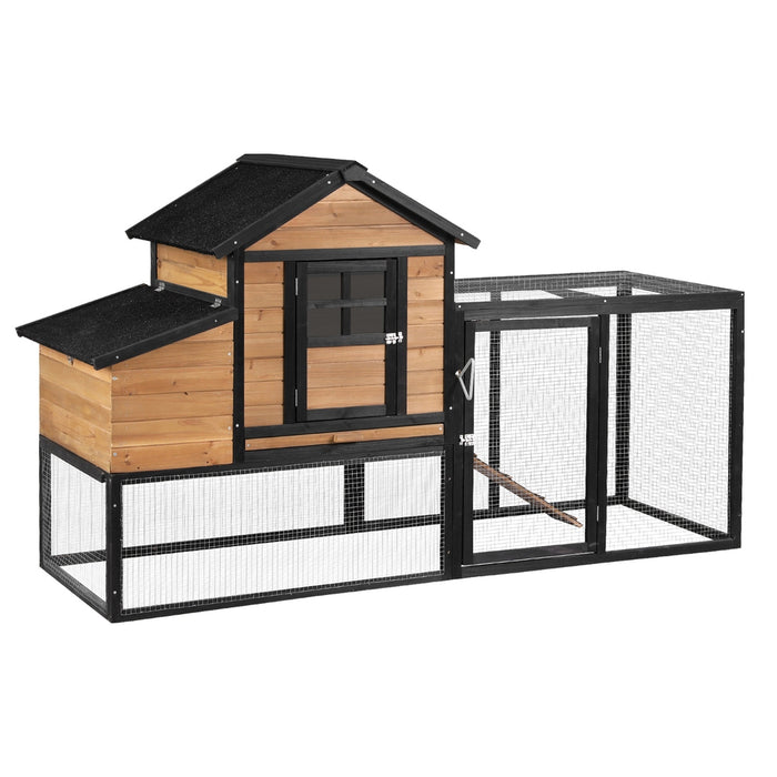 Durable Spacious Wooden Chicken Coop