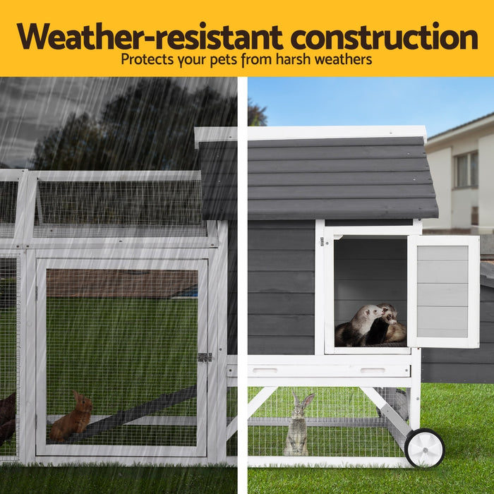 Extra Large Wooden Spacious Pet House