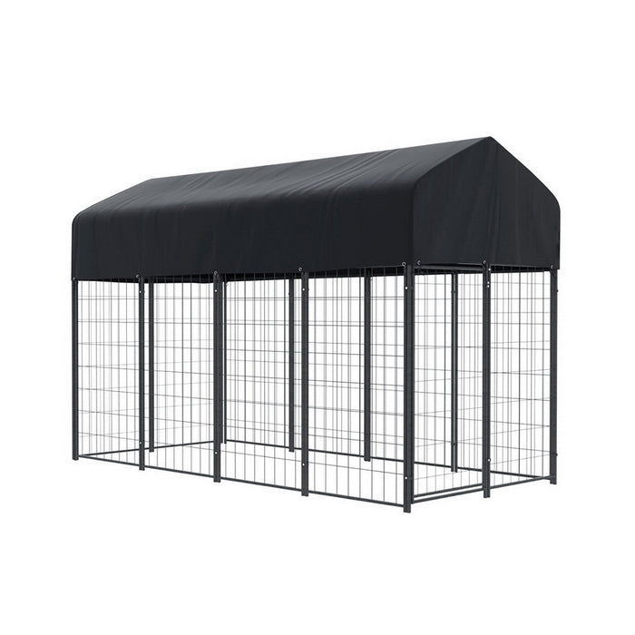 Large Metal Weatherproof Pet Kennel