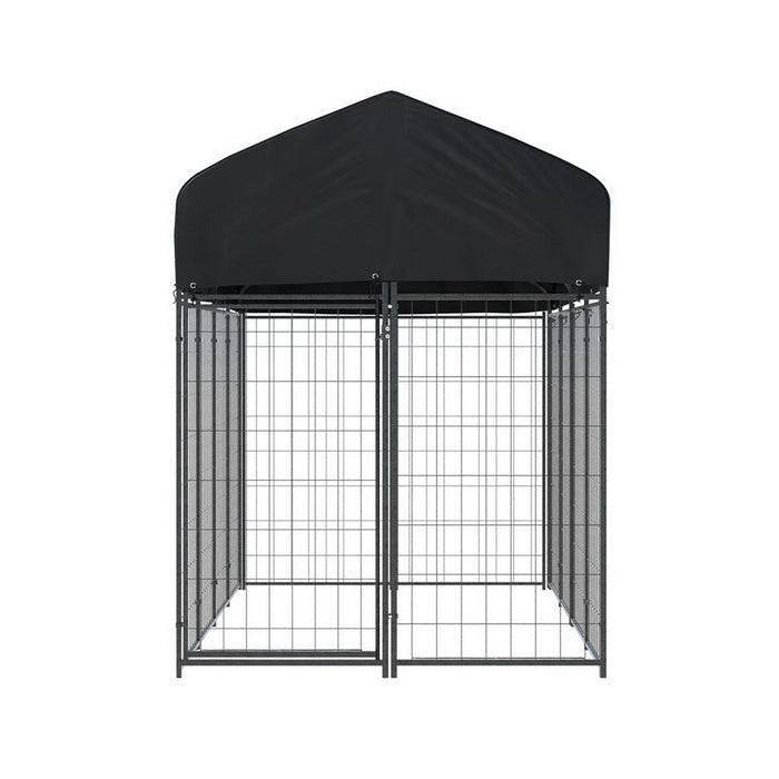 Large Metal Weatherproof Pet Kennel
