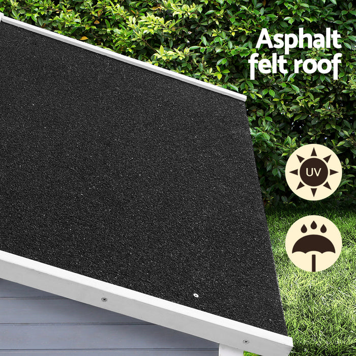 Durable UV Resistant Wooden Pet Kennel House