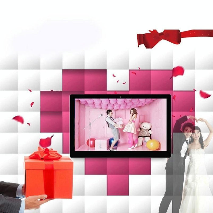 Hsd-P514 18.5 Inch Lcd Touch Screen All In One Pc With Holder 2Gb+16Gb Android 11 Rk3568 Quad Core Black