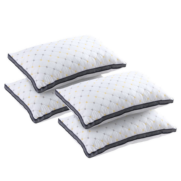 4Pcs Pillows Microfibre