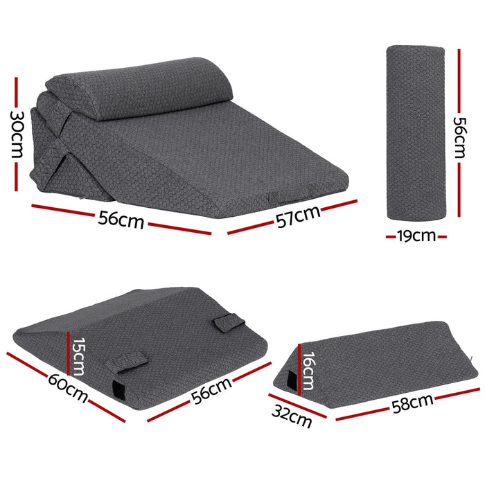 Adjustable Wedge Pillow Grey
