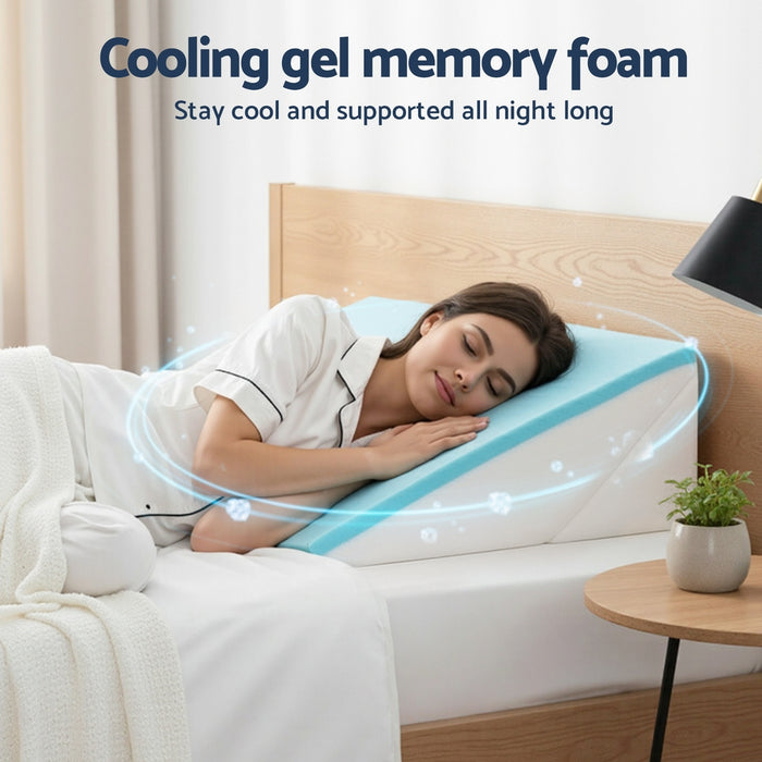 Adjustable Wedge Pillow Grey