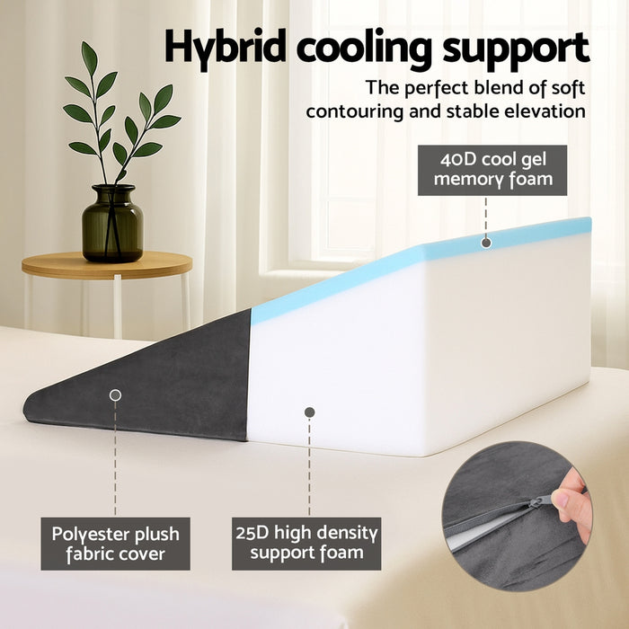 Wedge Pillow Grey