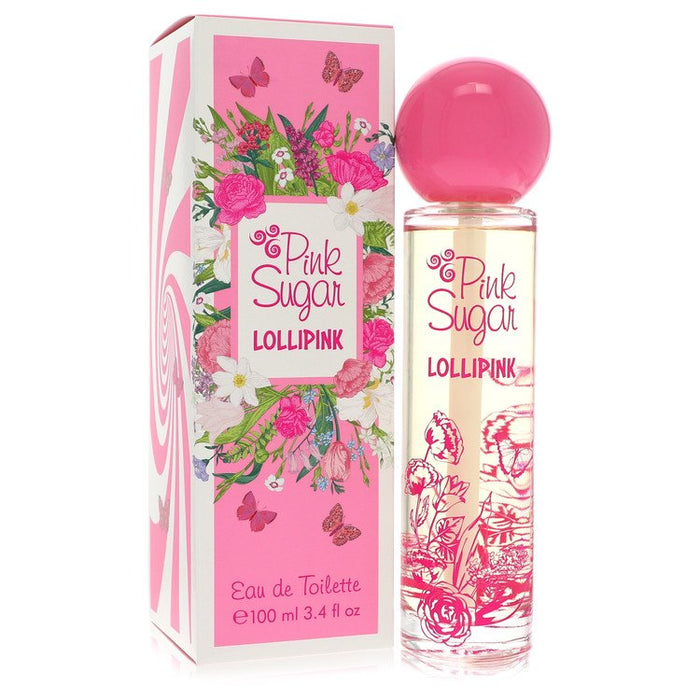 Pink Sugar Lollipink Eau De Toilette Spray By Aquolina For Women-100 Ml