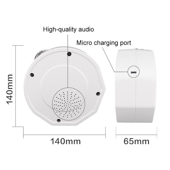 Bluetooth Starry Sky Night Light W / Remote 3 In 1